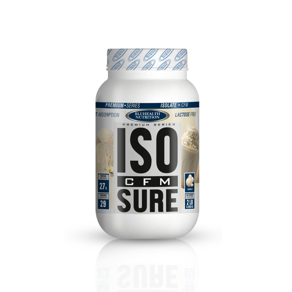 ISO SURE PROTEINA AISLADA SABOR VANILLA ICE CREAM 2LB - BLUHEALTH NUTRITION
