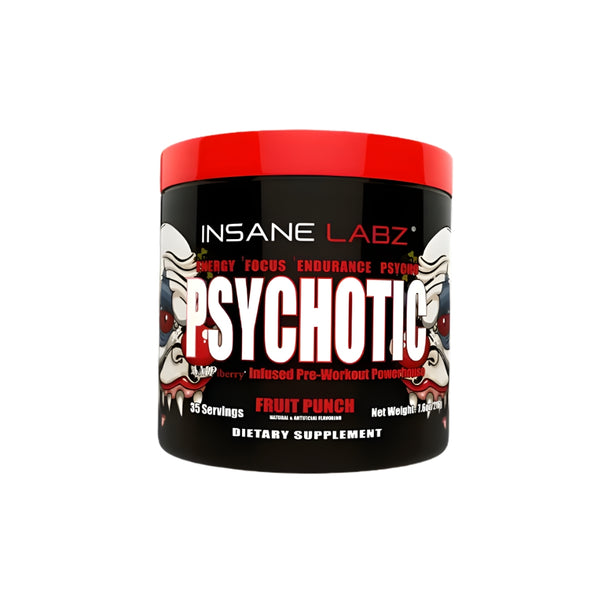 PRE-ENTRENO PSYCHOTIC RED 30 SERVICIOS - INSANE LABZ