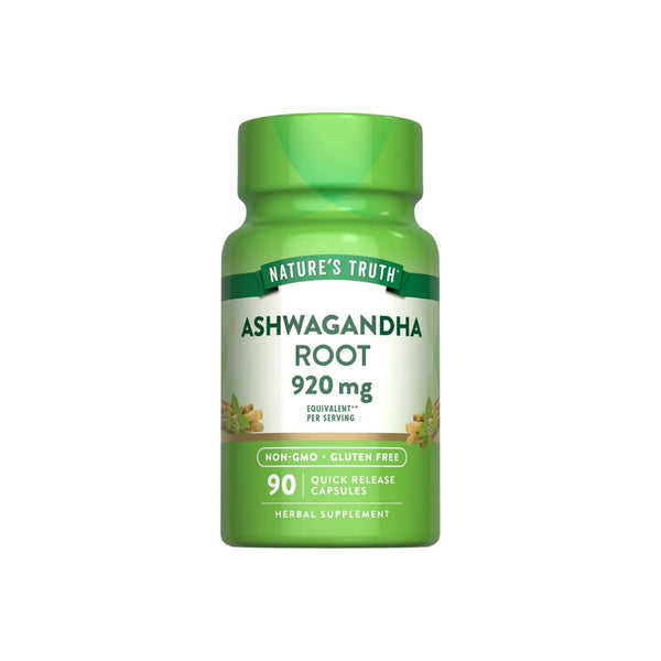 Ashwagandha Root 920MG 90 cápsulas - Nature's Truth