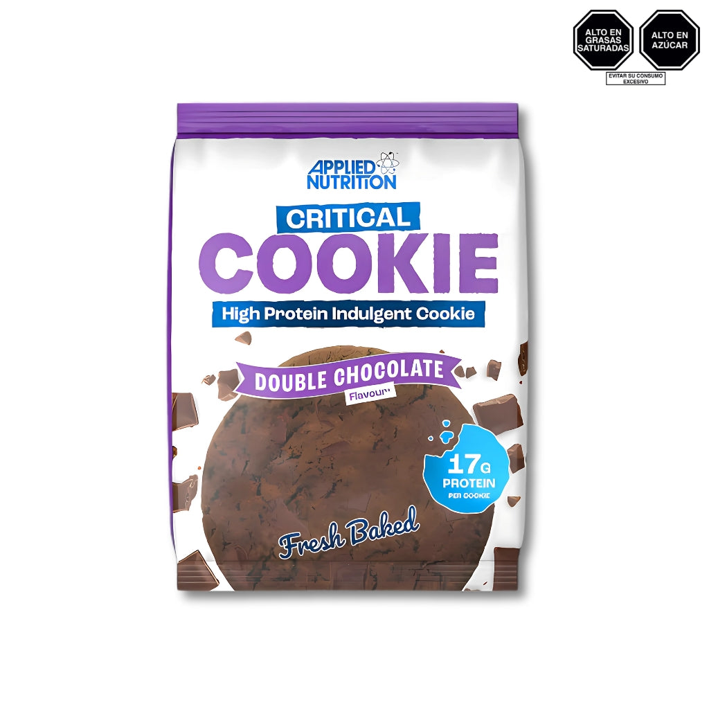 Galleta Proteica Critical Cookie sabor doble chocolate - Applied Nutrition