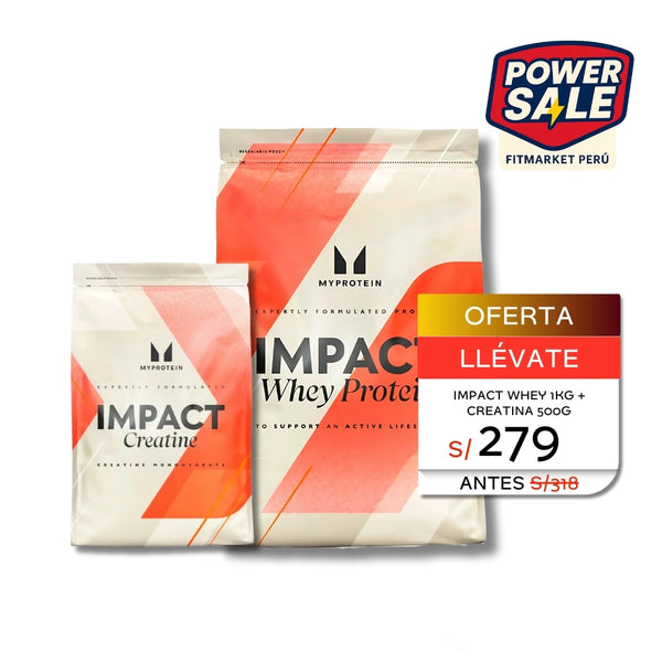 IMPACT WHEY 1KG + CREATINA 500G - MY PROTEIN