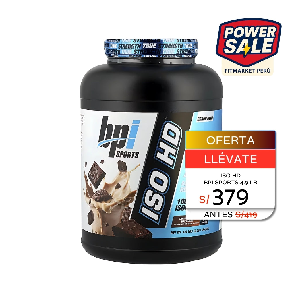 ISO HD PROTEINA AISLADA 4,9LB - BPI SPORTS