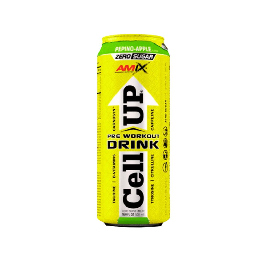 Bebida energizante CELL UP! sabor Pepino Apple 500 ml - Amix Advance Nutrition