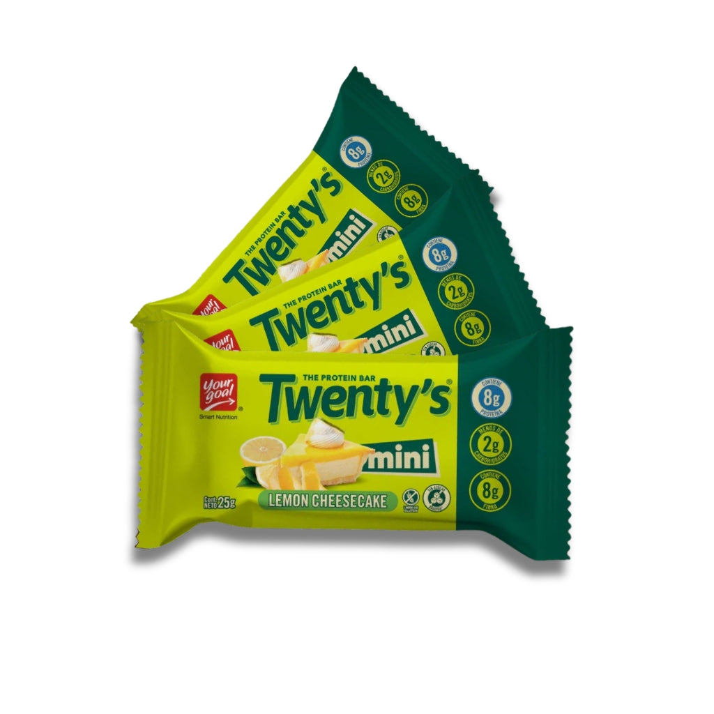 Pack 3 Mini Barras de proteína Twenty's - Your Goal