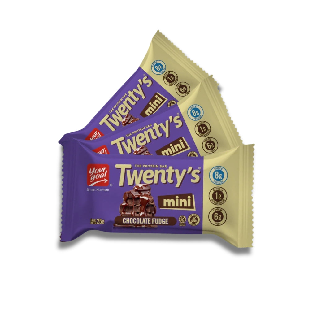Pack 3 Mini Barras de proteína Twenty's - Your Goal