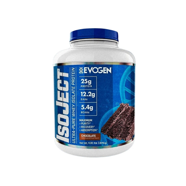 ISOJECT ULTRA PURE WHEY ISOLATE SABOR CHOCOLATE 4LB - EVOGEN