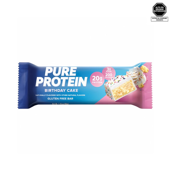 Barra de proteína Pure Protein sabor birthday cake 50g - Pure Protein