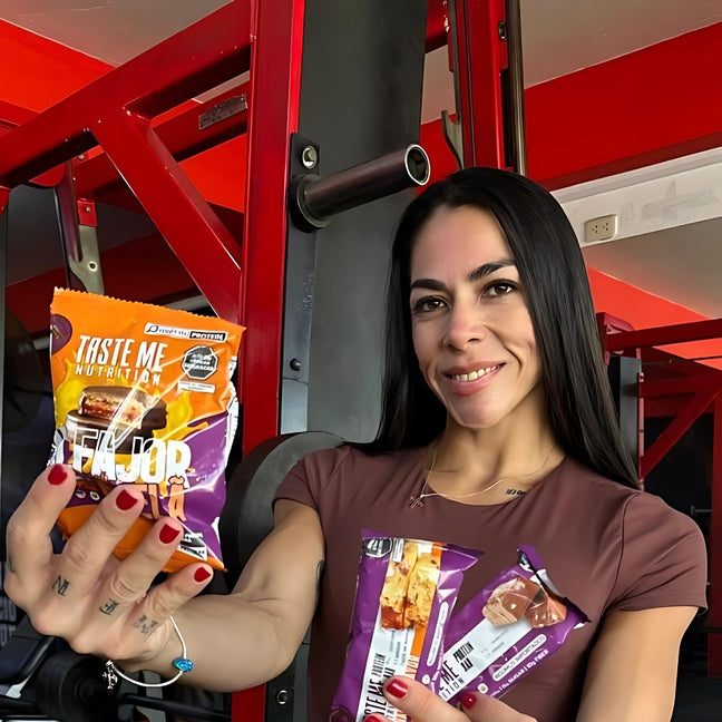 Alfajor proteico con avena sabor queso helado 80g - Taste Me Nutrition