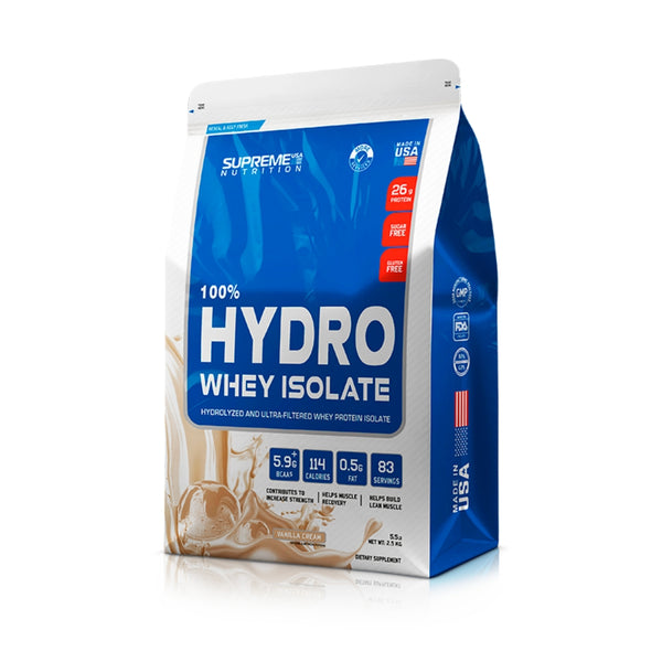 100% HYDRO WHEY ISOLATE 2,5KG - SUPREME NUTRITION