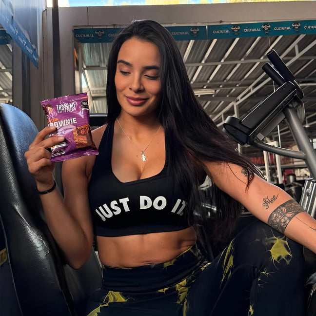 Brownie proteico sabor chocolate 100g - Taste Me Nutrition