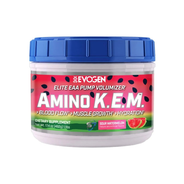 AMINO K.E.M. SABOR SOUR WATERMELON 30 SERVICIOS - EVOGEN