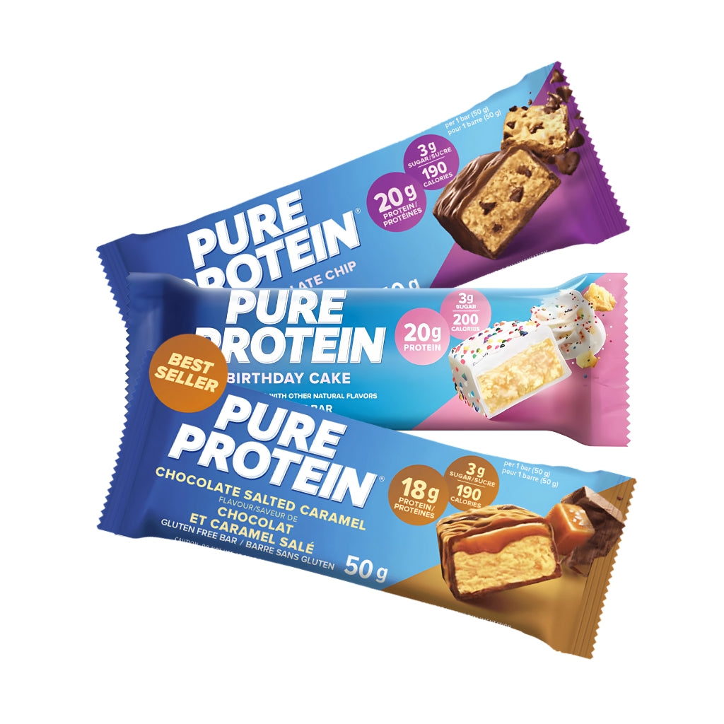 Pack x3 barras de proteína - Pure Protein