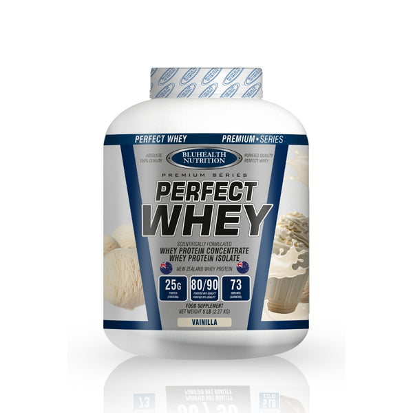 PERFECT WHEY SABOR VANILLA ICE REAM 5LB - BLUHEALTH NUTRITION