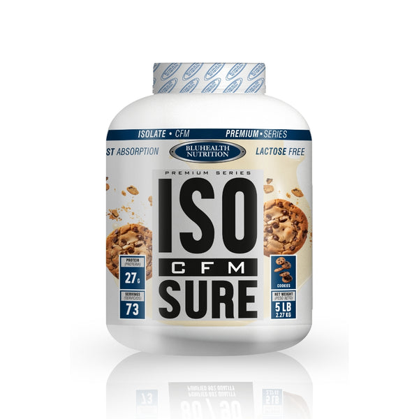 ISO SURE PROTEINA AISLADA SABOR COOKIES AND CREAM 5LB - BLUHEALTH NUTRITION
