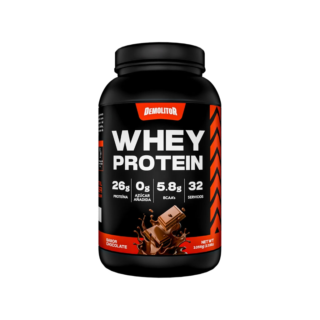 WHEY PROTEIN SABOR CHOCOLATE 2 LB - DEMOLITOR