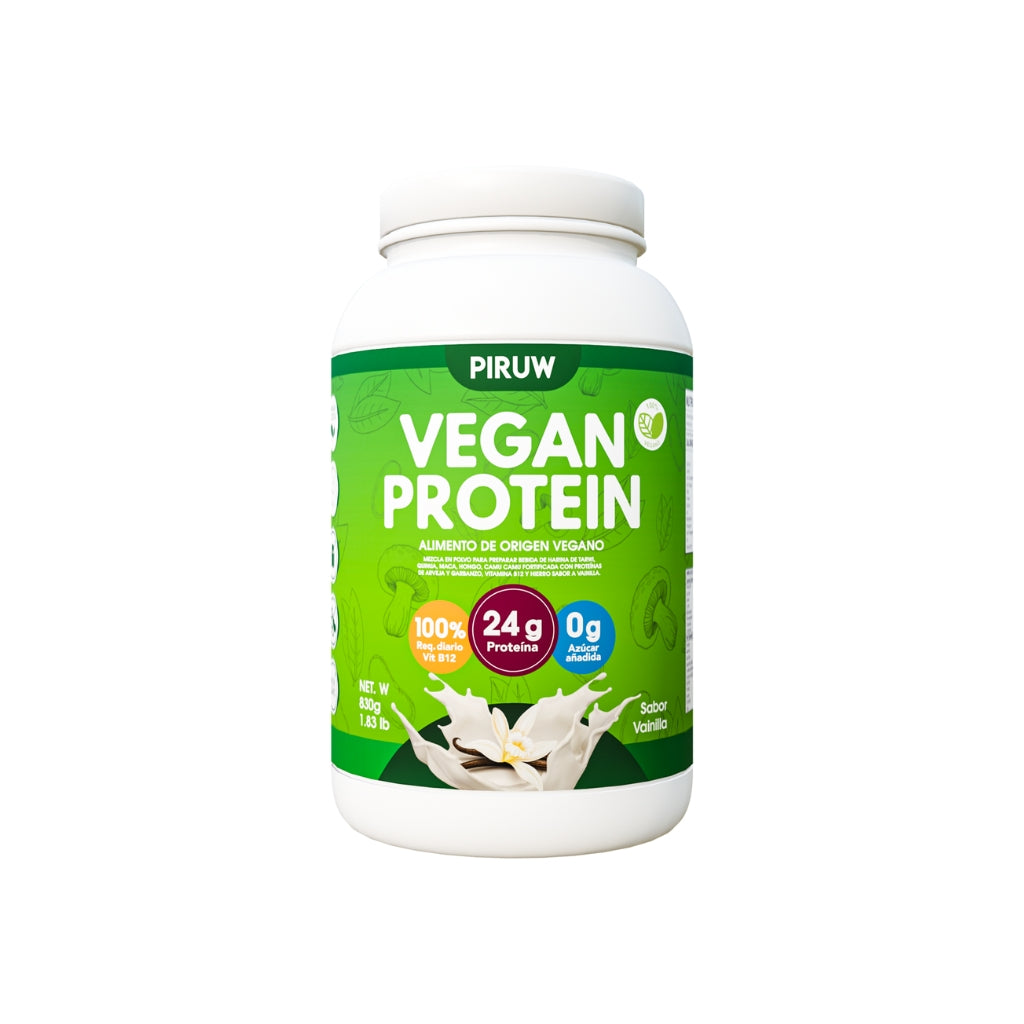 VEGAN PROTEIN SABOR VAINILLA 1,83LB - PIRUW