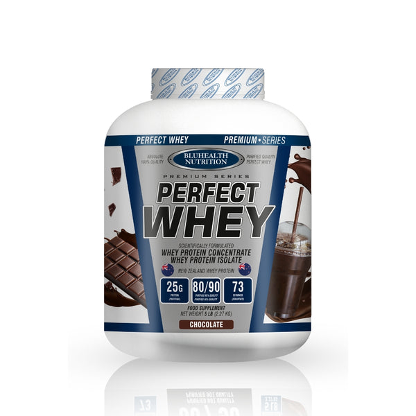 PERFECT WHEY SABOR CHOCOLATE 5LB - BLUHEALTH NUTRITION
