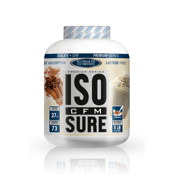 ISO SURE PROTEINA AISLADA SABOR CINNAMON MILK 5LB - BLUHEALTH NUTRITION