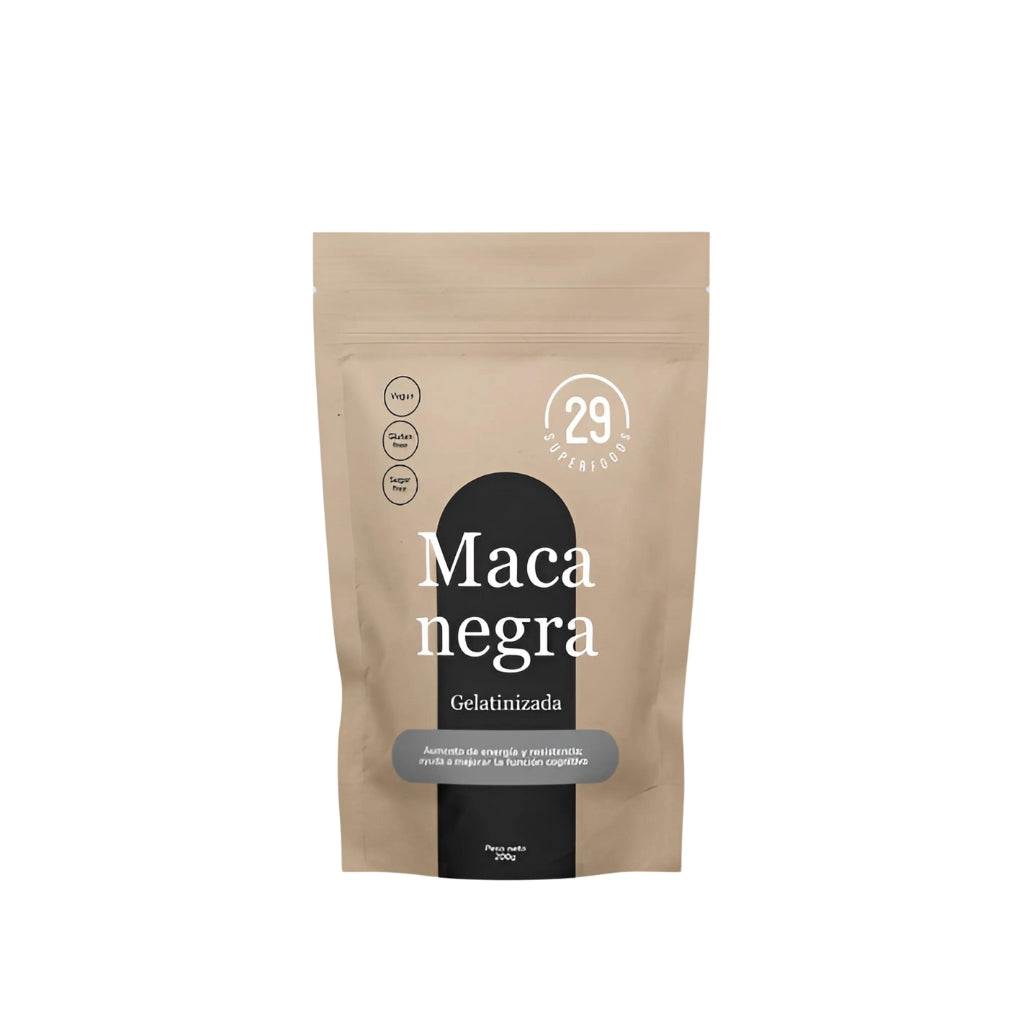 Maca negra gelatinizada 200g - 29 Superfoods