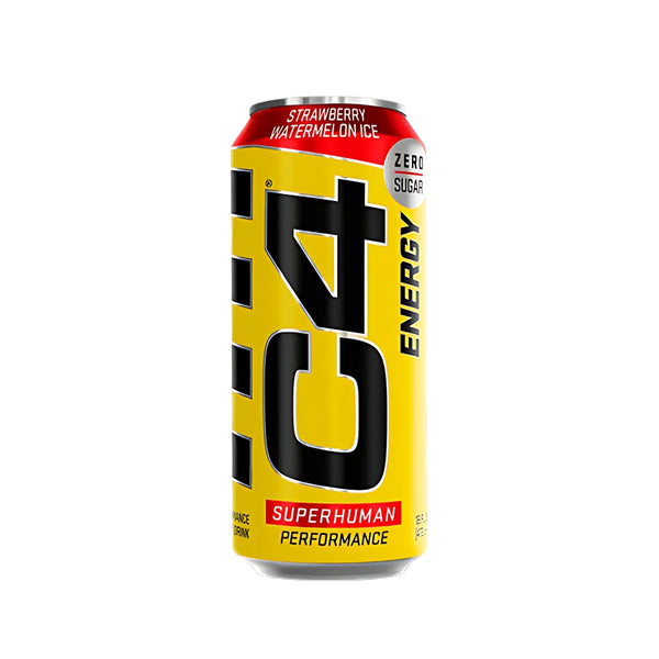Bebida Energizante sabor Strawberry Watermelon Ice 473 ml - C4 Energy