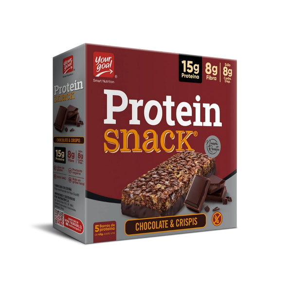 Barra de proteína Protein Snack Chocolate & Crisps - Your Goal