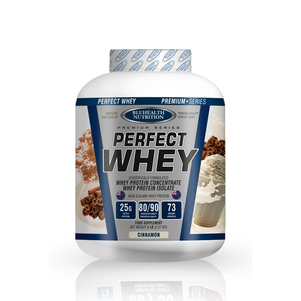 PERFECT WHEY SABOR CINNAMON MILK 5LB - BLUEHEALTH NUTRITION