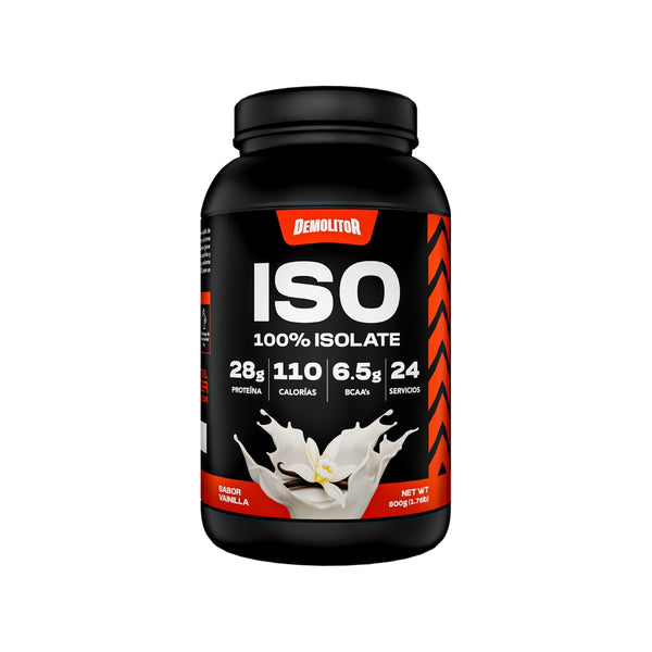 100% ISOLATE SABOR VAINILLA 1,76 LB - DEMOLITOR