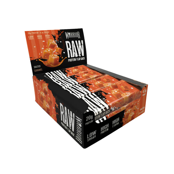 Barra de proteína Warrior Raw sabor Salted Caramel - Warrior