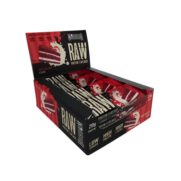 Barra de proteína Warrior Raw sabor Red Velvet Cake - Warrior