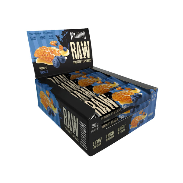 Barra de proteína Warrior Raw sabor Honey Berry - Warrior