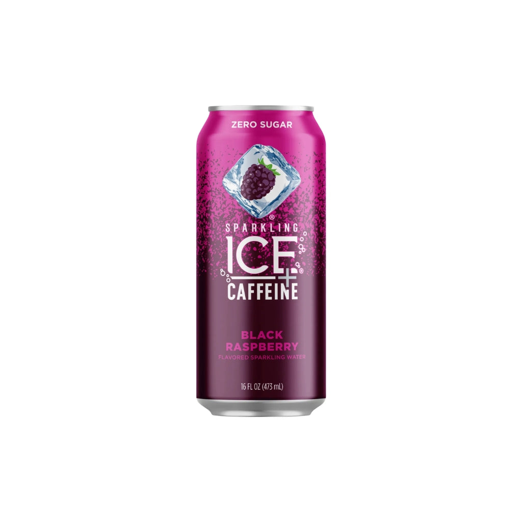 Bebida con cafeína sabor black raspberry 473 ml - Sparkling Ice