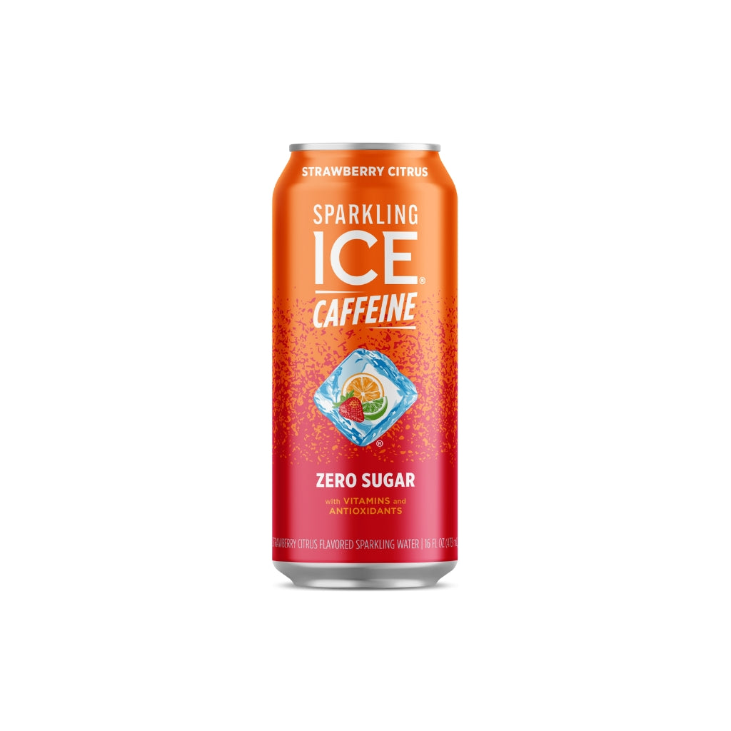 Bebida con cafeína sabor fresa y naranja 473 ml - Sparkling Ice