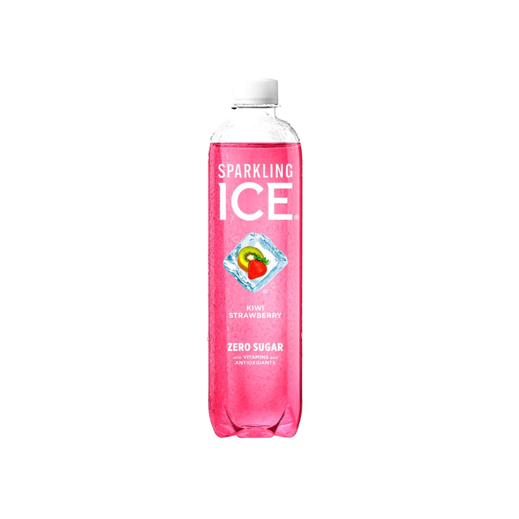 Bebida gasificada sin azúcar sabor kiwi strawberry 502 ml - Sparkling Ice