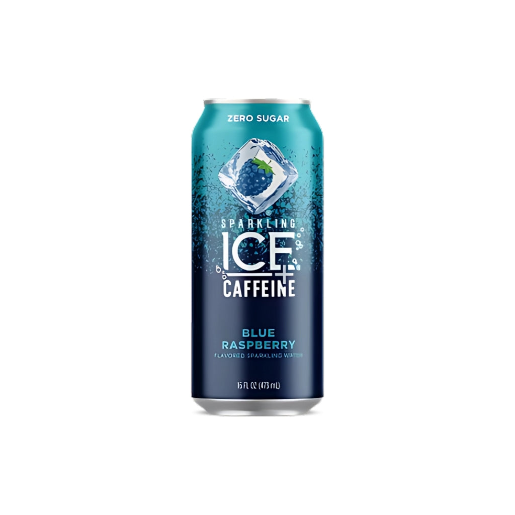 Bebida con cafeína sabor blue raspberry 473 ml - Sparkling Ice