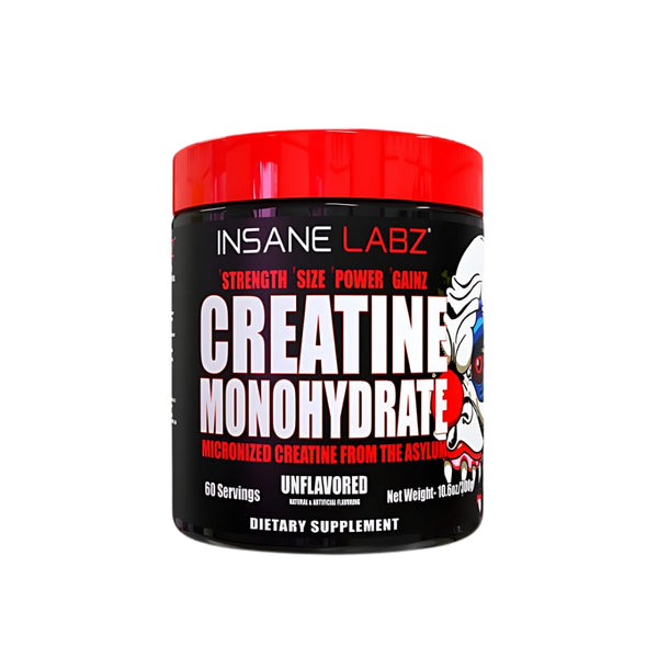 CREATINA MONOHIDRATADA Y MICRONIZADA UNFLAVORED - INSANE LABZ