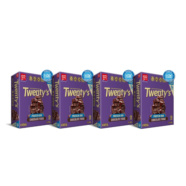 Barra de proteína Twenty's sabor Chocolate Fudge - Your Goal