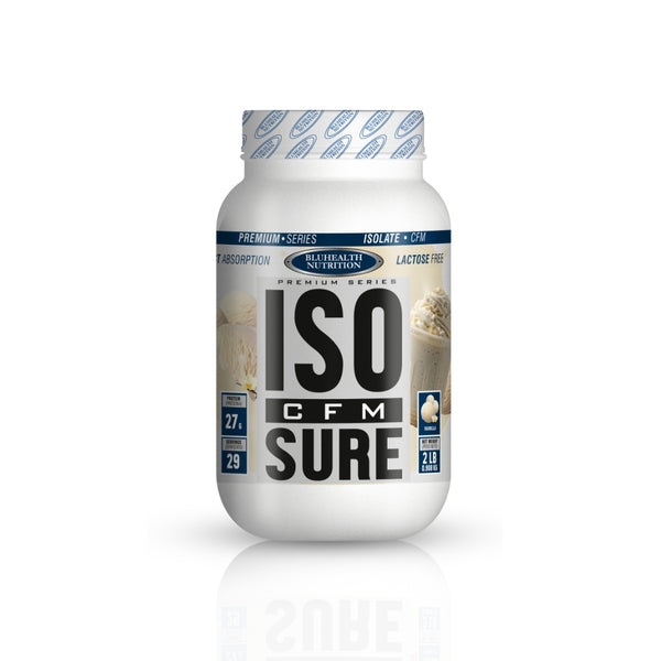 ISO SURE PROTEINA AISLADA SABOR VANILLA ICE CREAM 2LB - BLUHEALTH NUTRITION