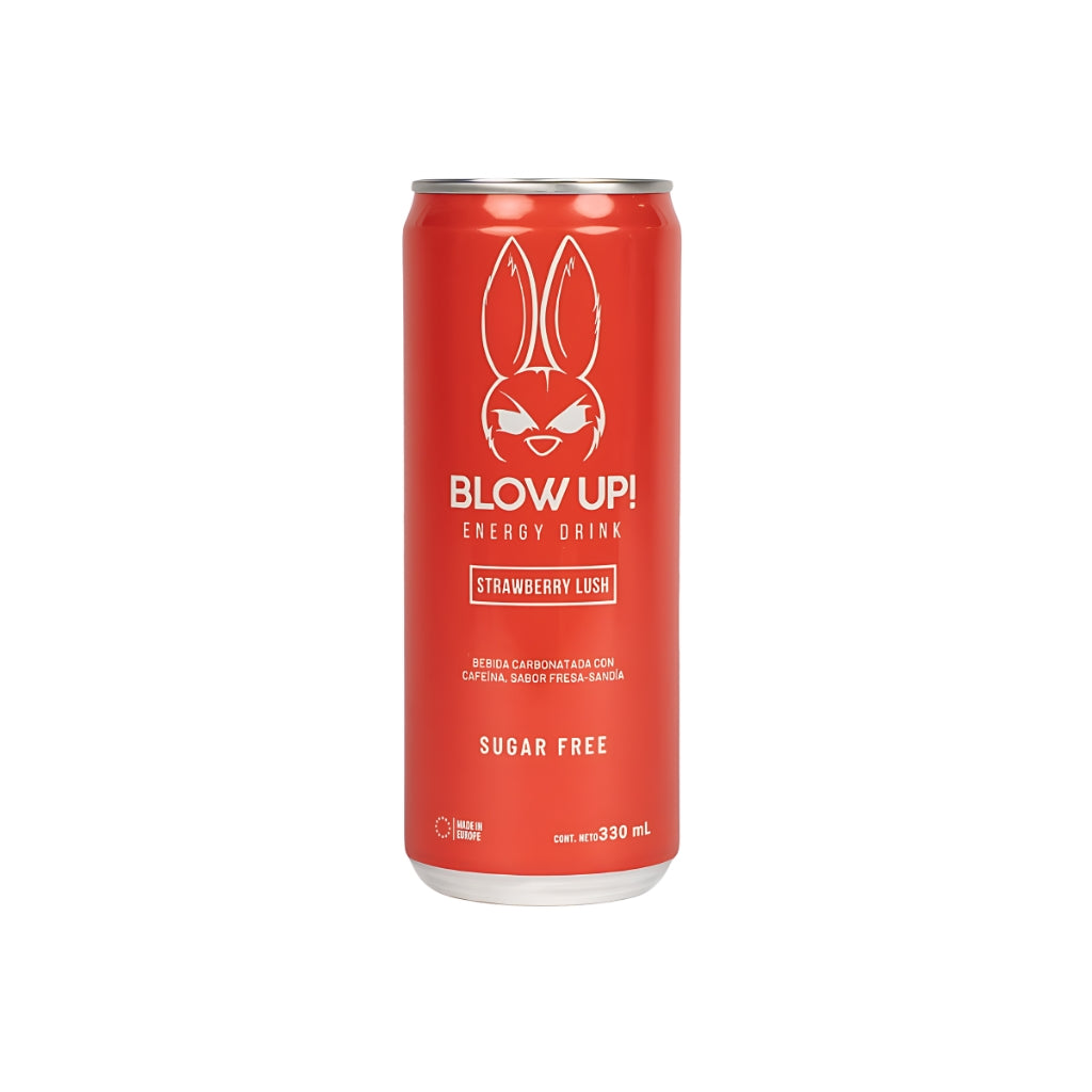 Bebida energizante sabor Strawberry Lush 330 ml - Blow Up!