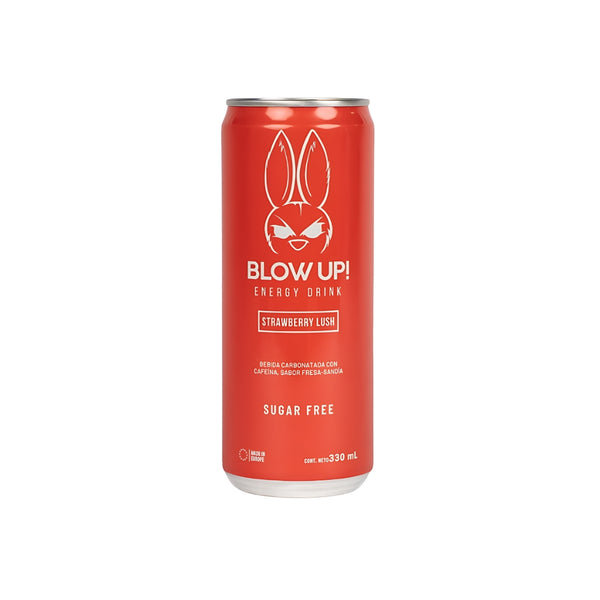 Bebida energizante sabor Strawberry Lush 330 ml - Blow Up!