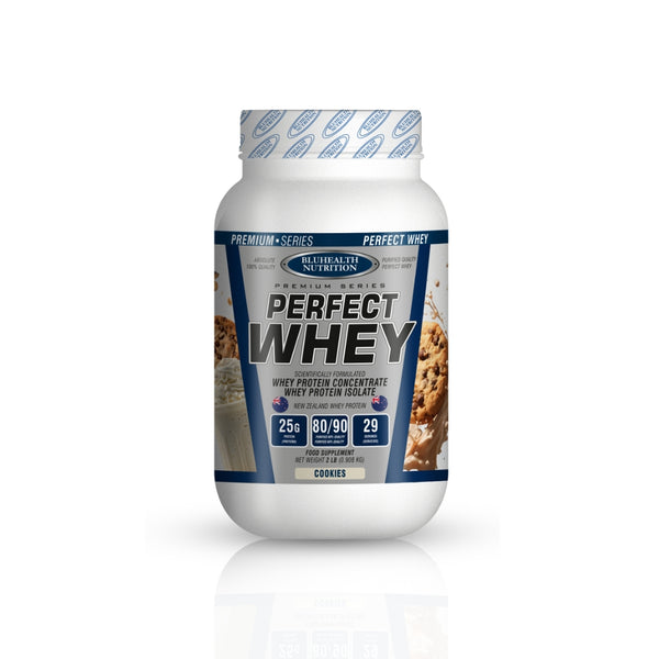 PERFECT WHEY SABOR COOKIES AND CREAM 2LB - BLUHEALTH NUTRITION