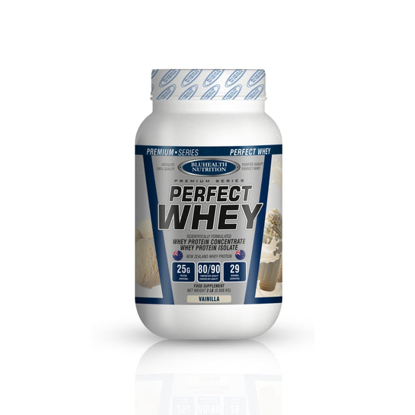 PERFECT WHEY SABOR VANILLA ICE REAM 2LB - BLUHEALTH NUTRITION