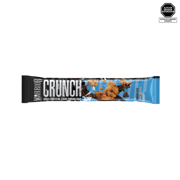 Barra de proteína Warrior Crunch sabor Chocolate Chip Cookie Dough - Warrior
