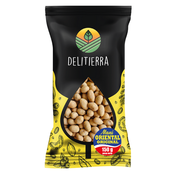 Maní crocante oriental x150g - Delitierra