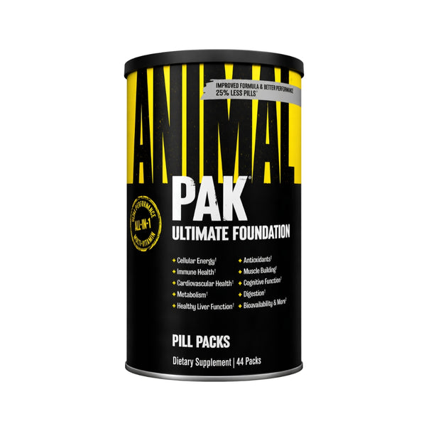 ANIMAL PAK® MULTIVITAMÍNICO 44 PACKS - UNIVERSAL NUTRITION