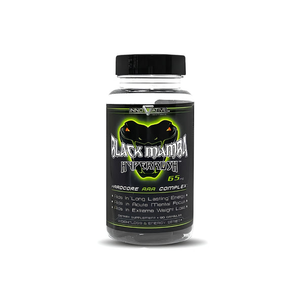 QUEMADOR MAMBA BLACK 90 CÁPSULAS – INNOVATIVE LABS