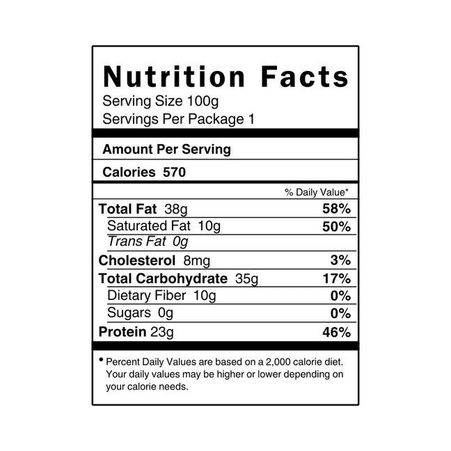 Brownie proteico sabor Lúcuma 100g - Taste Me Nutrition
