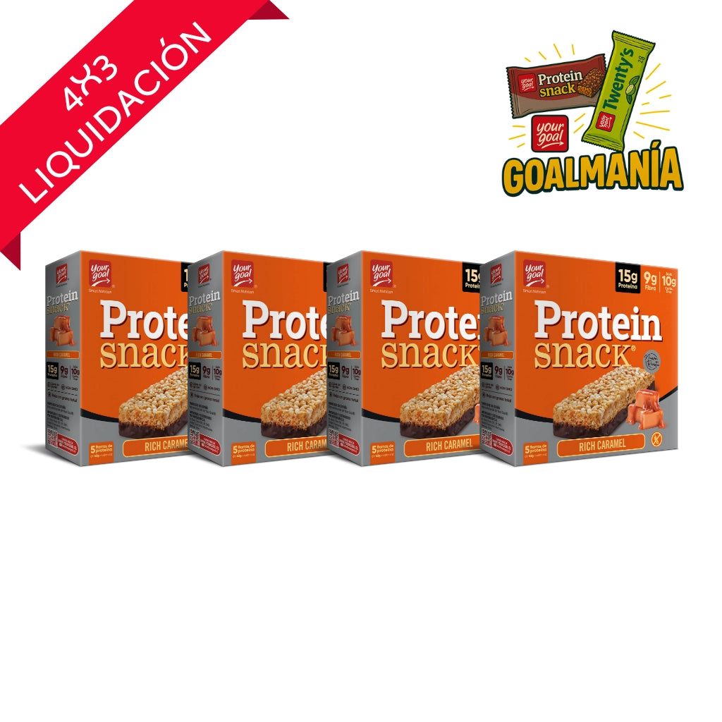 Barra de proteína Protein Snack Rich Caramel - Your Goal