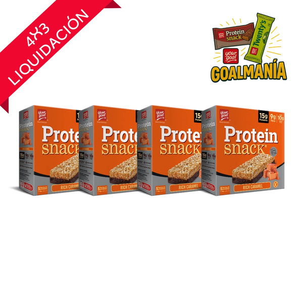 Barra de proteína Protein Snack Rich Caramel - Your Goal