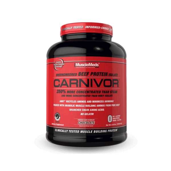 PROTEÍNA HIDROLIZDA CARNIVOR SABOR CHOCOLATE 4LB – MUSCLEMEDS