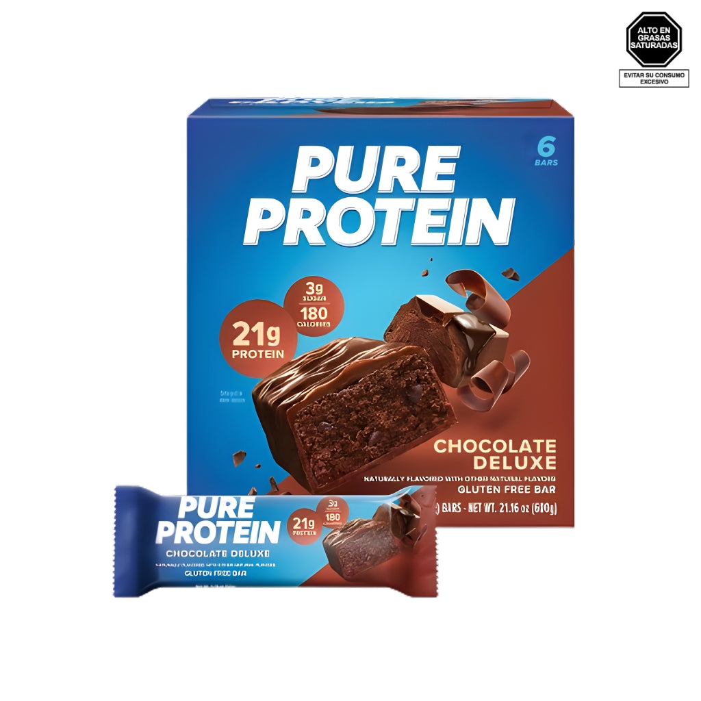 Barra de proteína Pure Protein sabor Chocolate Deluxe 50g - Pure Protein